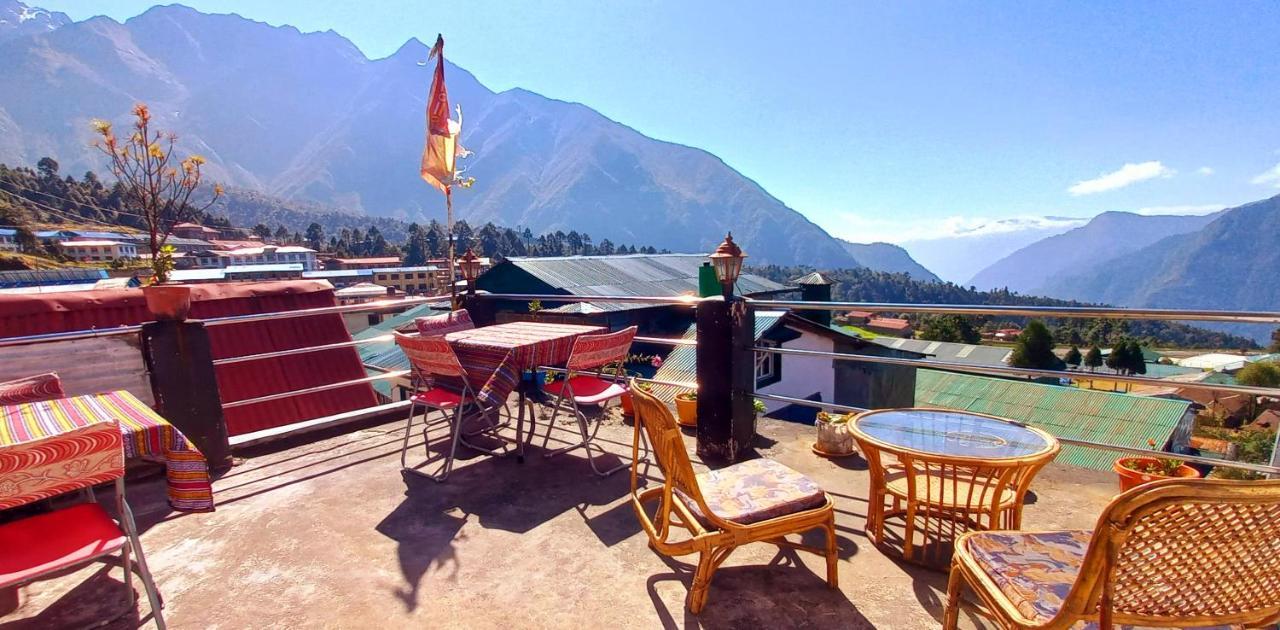 Lama Hotel - Cafe De Himalaya Lukla Exteriér fotografie