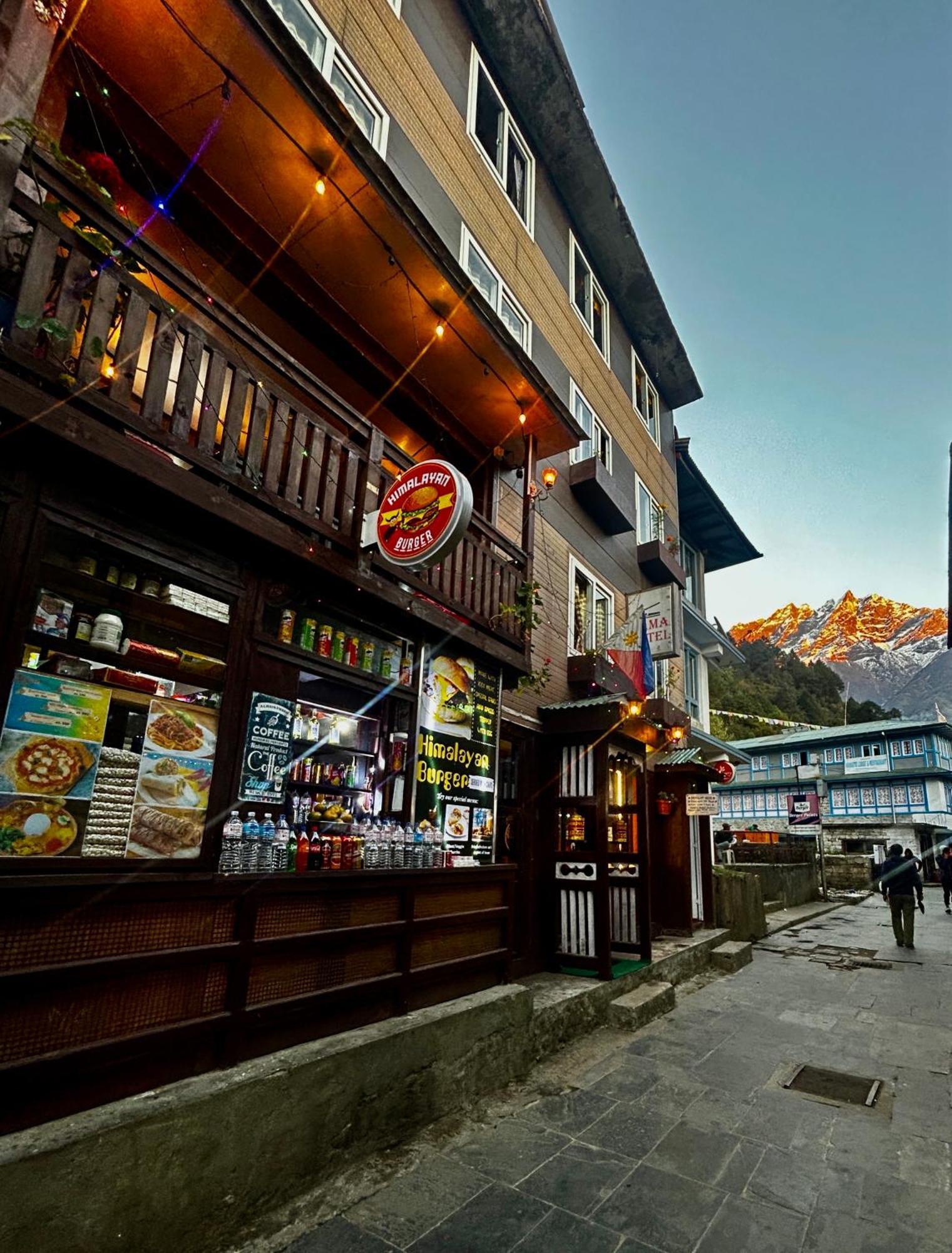 Lama Hotel - Cafe De Himalaya Lukla Exteriér fotografie