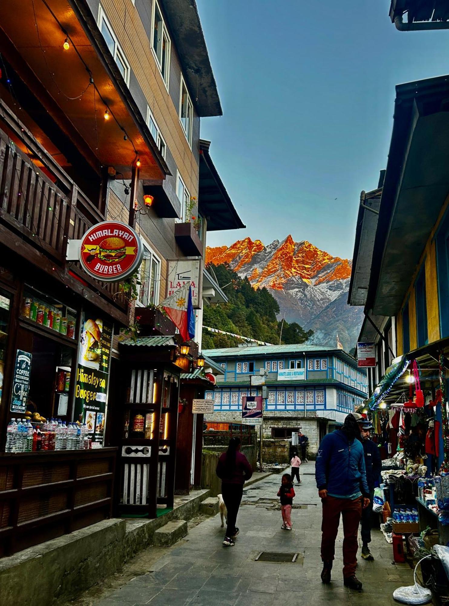 Lama Hotel - Cafe De Himalaya Lukla Exteriér fotografie