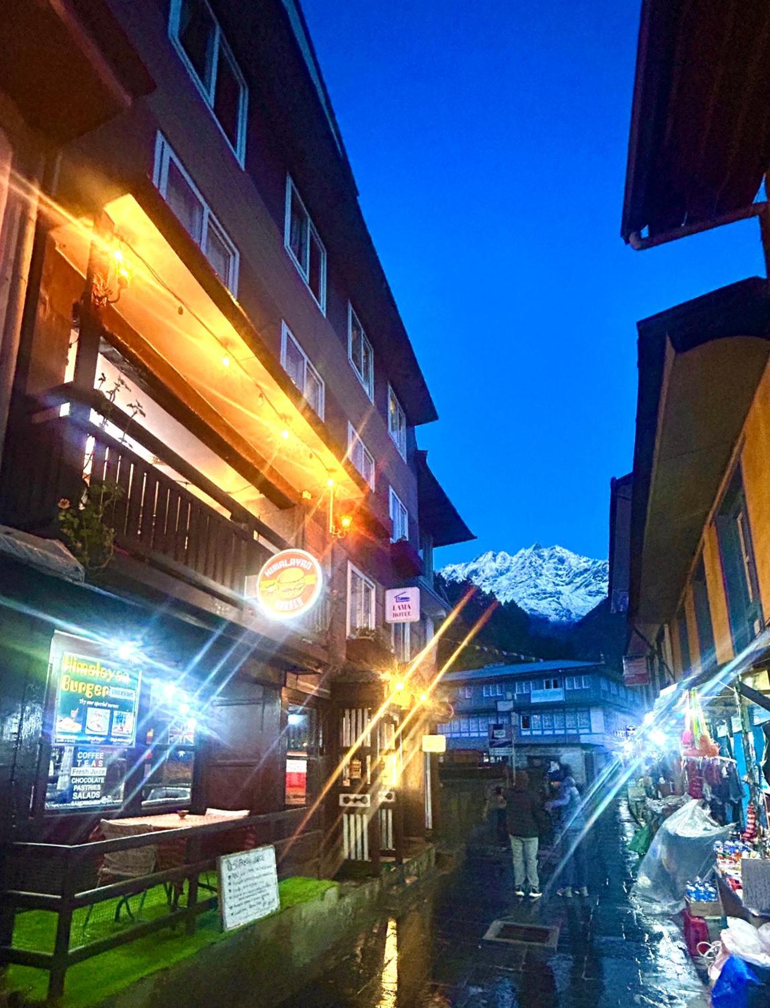 Lama Hotel - Cafe De Himalaya Lukla Exteriér fotografie